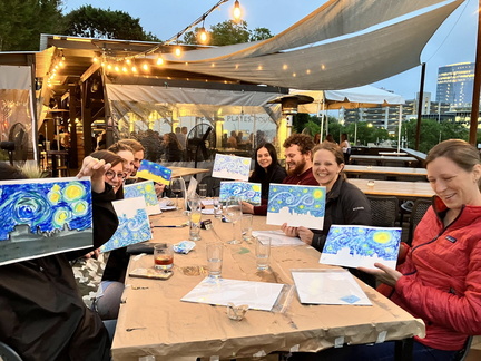 Brush the Skyline – Watercolors and Brews Workshop