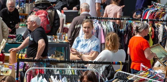 Flea Market at The Out of the Blue Drill Hall UK
