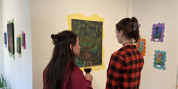 Alyssa Erickson- Serenity in Sacramento Art Exhibition