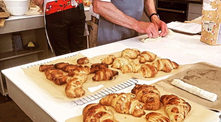 Croissants and Classic French Pastry Class