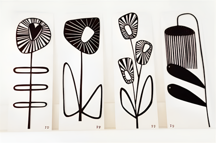 Retro Flowers Papercutting Workshop-Picsart-AiImageEnhancer