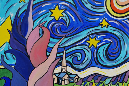 Paint Van Gogh In Pop Art(In person class)