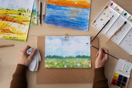 Poster Card Painting