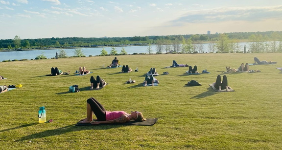 Pilates in the Park