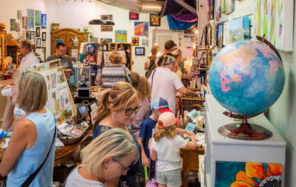 First Friday Artwalk in Old Colorado City