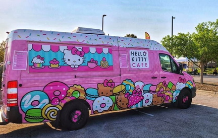 Hello Kitty Cafe Truck - Village Pointe Shopping Center
