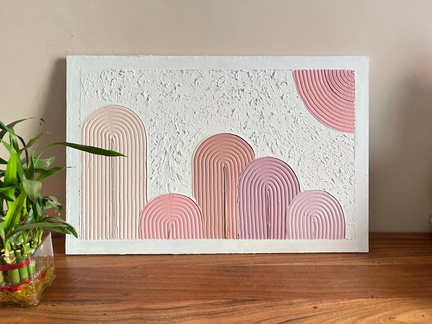 Boho Texture Art (In Person Class)