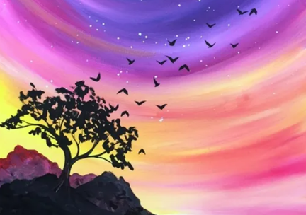 Paint Nite Into The Night II