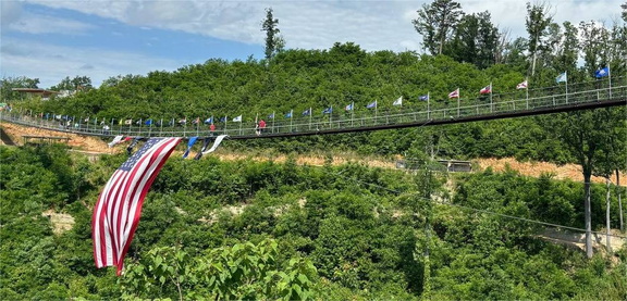 Gatlinburg SkyPark Festival of Flags