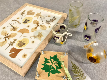 Flower Pressing Workshop