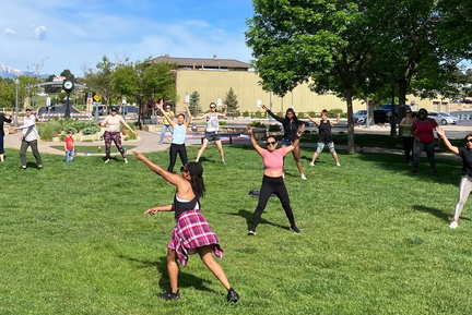 Zumba on the Lawn