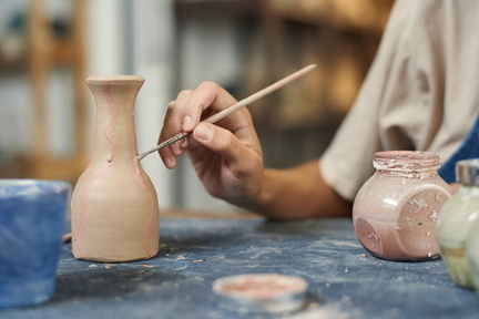 Hand Built &amp; Pottery Painting (In Person Workshop)