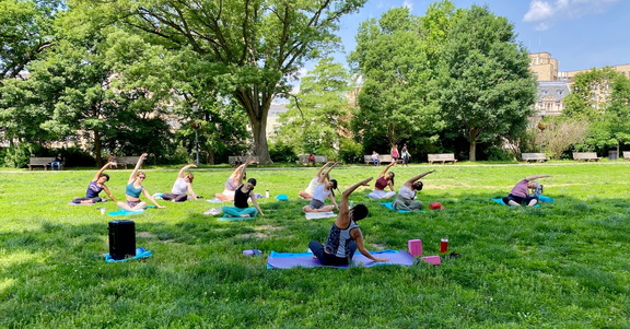 Community Yoga in the Park