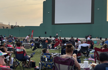 Mission Marquee Plaza San Antonio Outdoor Movie