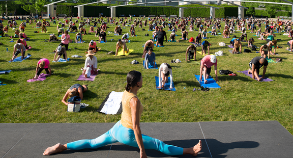 Millennium Park Summer Workouts