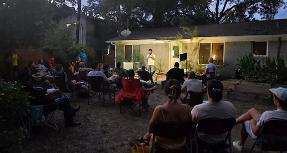 Backyard Comedy Porch Tour Fairport