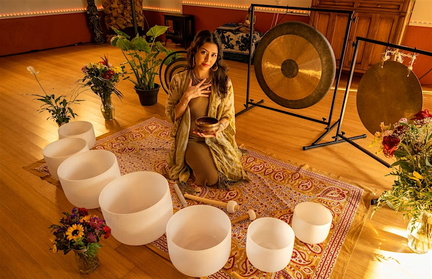 Full Moon Cacao and Soundbath Ceremony