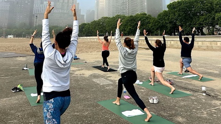 Beachfront Yoga