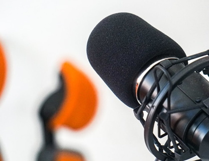 Podcast, sports casting
