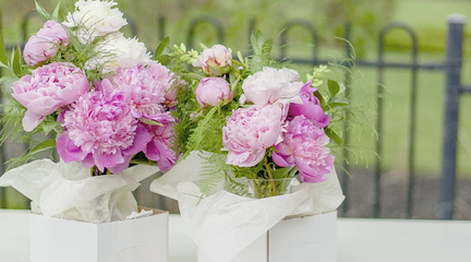 DIY Floral Workshop: Peonies &amp; Pettit Treets