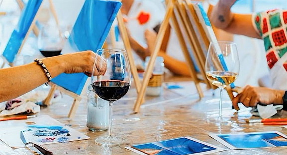 Paint and Sip at Hotel Paso Del Norte