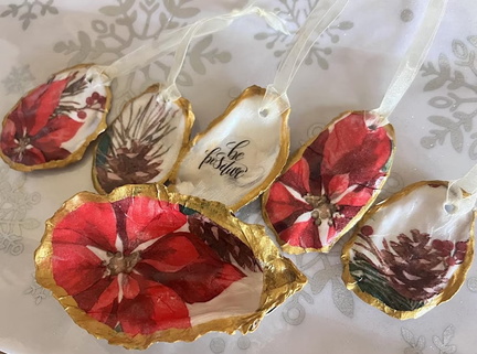 Decoupage Oyster Shell Art Class