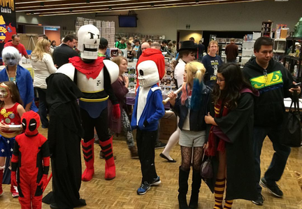 Red &amp; White Calgary Comic & Toy Expo