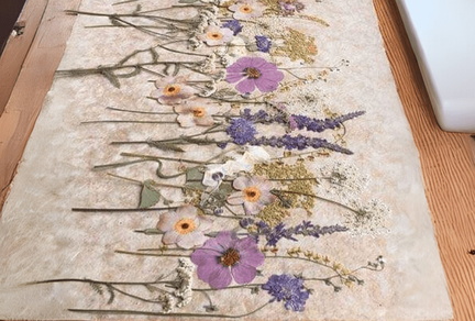 Nature Art Class with Pressed Flowers