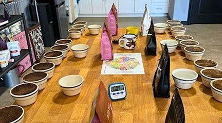 Coffee Tasting XOZIO Coffee & Provisions