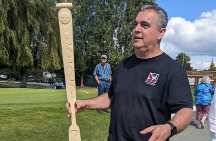 Paddle Carving Demonstration