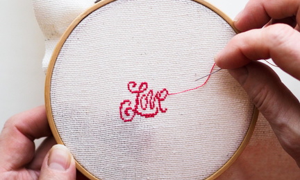 Stitched Typography Class