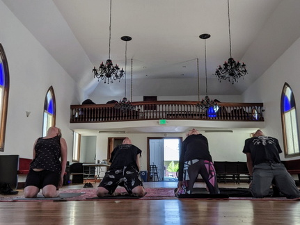 Goth Yoga Spire the Church