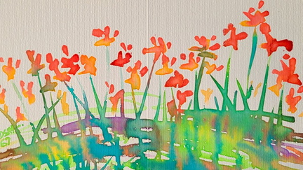 Workshop Art and Blooms