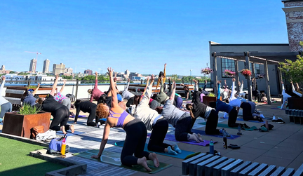 Rooftop Yoga