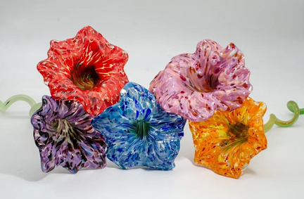 Hot Glass Flowers Workshop