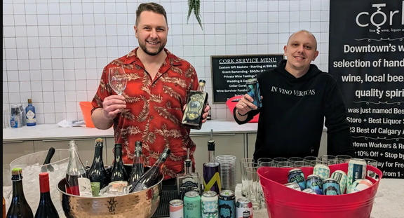 Fancy Friday - Cork Fine Wine Liquor &amp; Ale Bow Valley Square