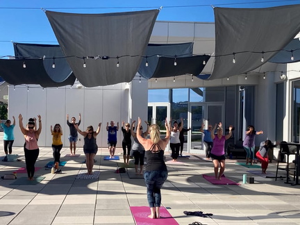 Rooftop Yoga