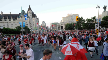 Ottawa Canada Day Market Elbows Up