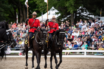 RCMP Musical Ride Sunset Ceremonies