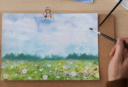 Poster Card Painting