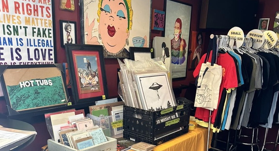 Liberty Lowdown Art Pop Up