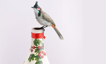 Bottle Decoupage Workshop