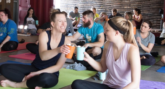 Beer Yoga