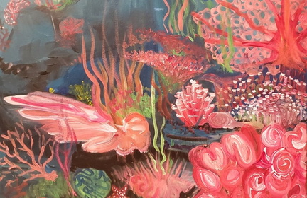 Colourful Coral - Wine & Design