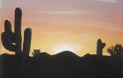 Arizona Dusk - Wine & Design