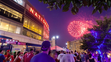 Washington Nationals vs Detroit Tigers - Freedom Fireworks