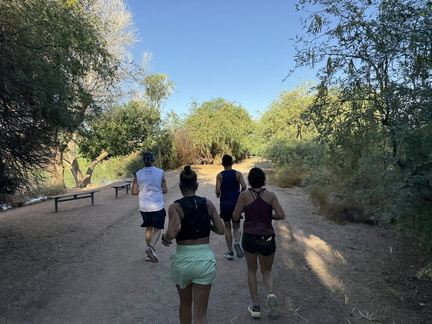Rippin' Around the Reserve Trail Running.