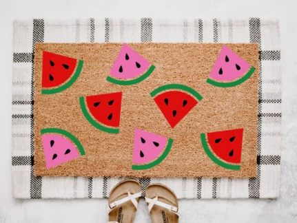 Summer Doormat Painting &  Wine Class