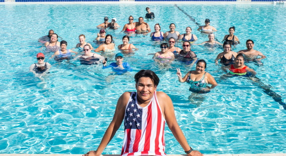 Fourth of July Celebration -The Texas Pool