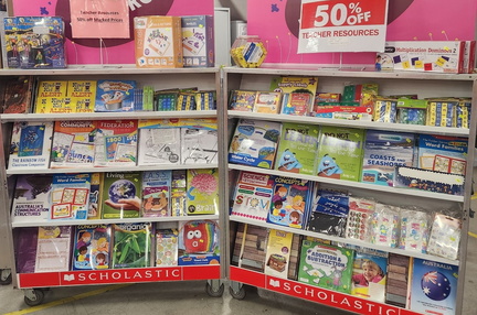 The Great Scholastic Australia Warehouse Book Sale